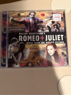 Romeo + Juliet Original Motion Picture Soundtrack CD - Multicolor